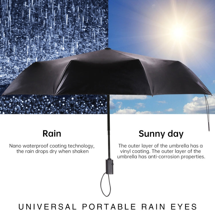 WK WT-U3 Sunny and Rainy Sunscreen and UV Protection Folding Automatic Umbrella(Flower Sleep) - Umbrellas by WK | Online Shopping UK | buy2fix