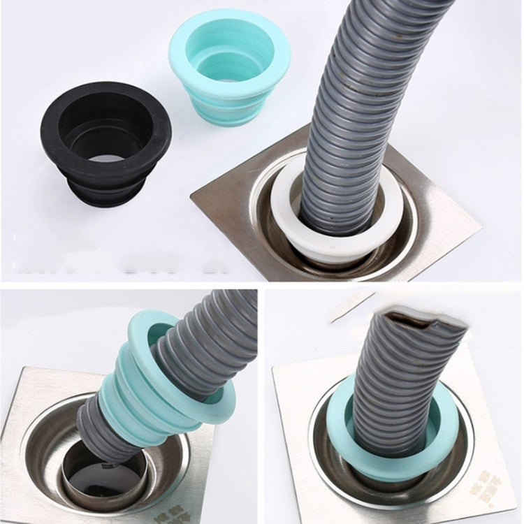 3 PCS Sewer Lengthen Odor-resistant Silicone Joint Kitchen Plumbing Sewer Drain Sealing Plug, Random Color Delivery - Home & Garden by buy2fix | Online Shopping UK | buy2fix