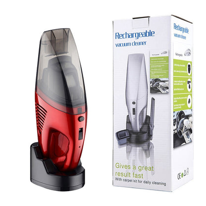 60W Rechargeable Car Household Portable Handheld Wireless Dry Wet Used Vacuum Cleaner, EU Plug - Vacuum Cleaner by buy2fix | Online Shopping UK | buy2fix