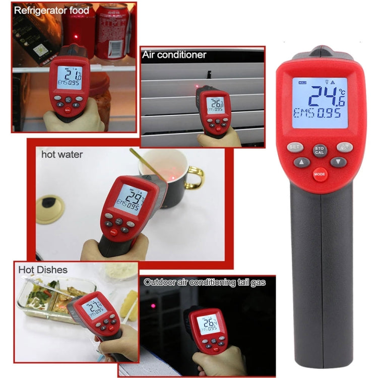 Wintact WT900 -50 Degree C~950 Degree C Handheld Portable Outdoor Non-contact Digital Infrared Thermometer - Thermostat & Thermometer by Wintact | Online Shopping UK | buy2fix