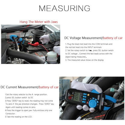 BSIDE ACM03 Plus 400A  AC / DC Clamp Meter - Consumer Electronics by BSIDE | Online Shopping UK | buy2fix