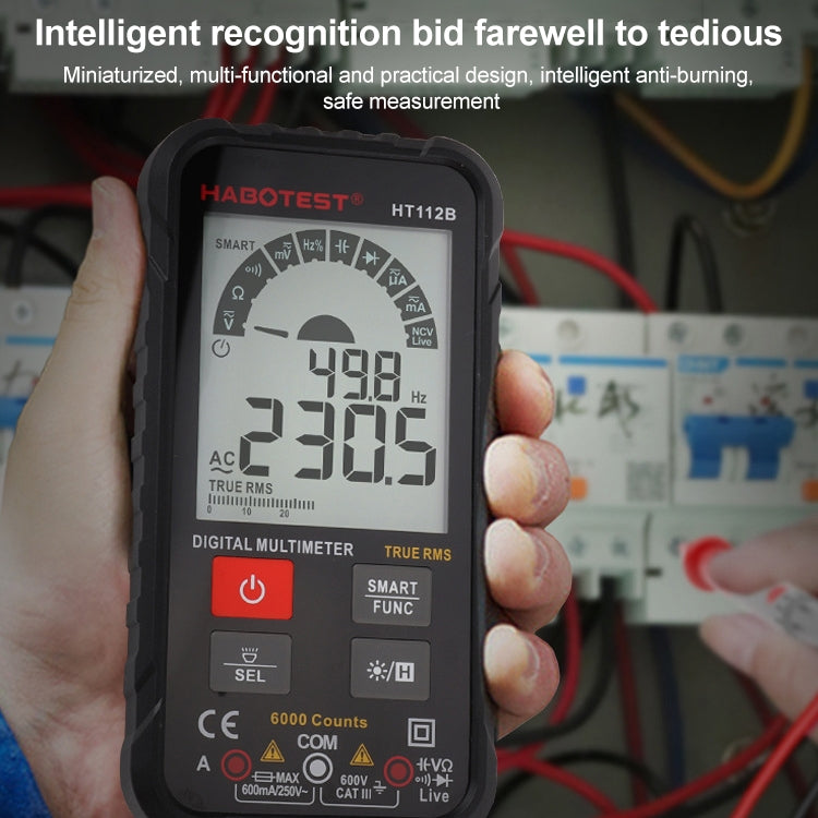 HABOTEST HT112B Mini Digital Display High-precision Multimeter - Digital Multimeter by HABOTEST | Online Shopping UK | buy2fix