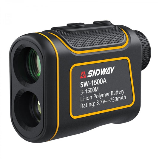 SNDWAY SW1500A Handheld Outdoor Waterproof Telescope Range Finder Distance Measurer, 1500m - Laser Rangefinder by SNDWAY | Online Shopping UK | buy2fix