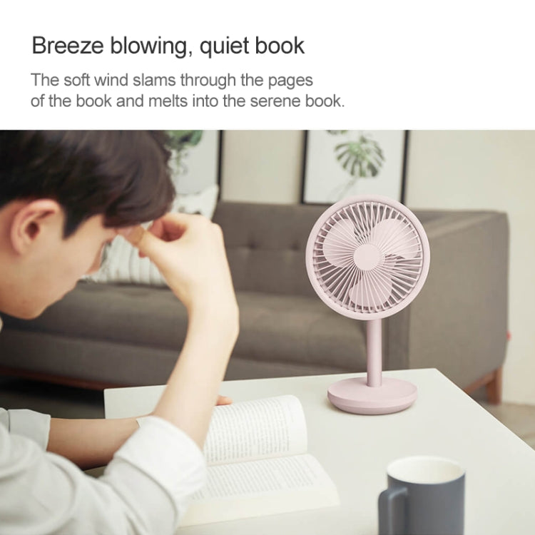 Original Xiaomi Youpin SOLOVE USB Charging Desktop Electric Fan Dormitory Office Mini Fan, with 3 Speed Control(Black) - Electric Fans by Xiaomi | Online Shopping UK | buy2fix