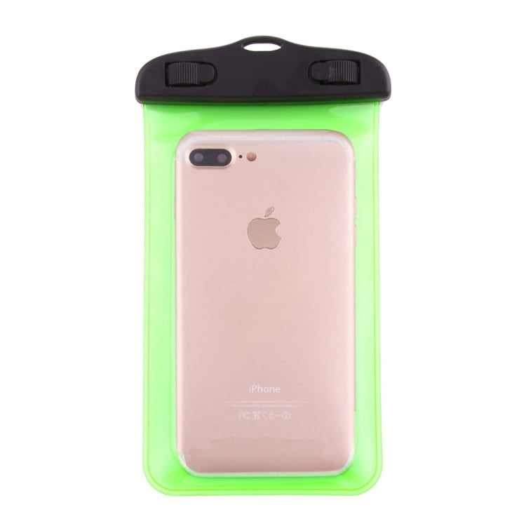 HAWEEL Transparent Universal Waterproof Bag with Lanyard for iPhone, Galaxy, Huawei, Xiaomi, LG, HTC and Other Smart Phones(Green) - Apple Accessories by HAWEEL | Online Shopping UK | buy2fix