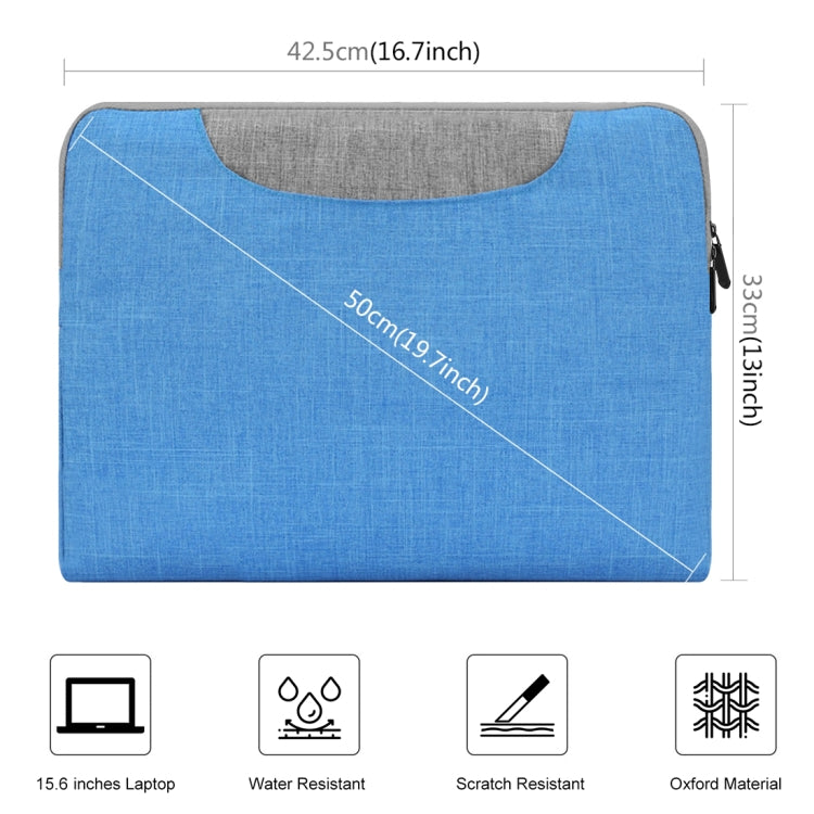 HAWEEL 15.6inch Laptop Handbag, For Macbook, Samsung, Lenovo, Sony, DELL Alienware, CHUWI, ASUS, HP, 15.6 inch and Below Laptops(Blue) - 13.3 inch by HAWEEL | Online Shopping UK | buy2fix