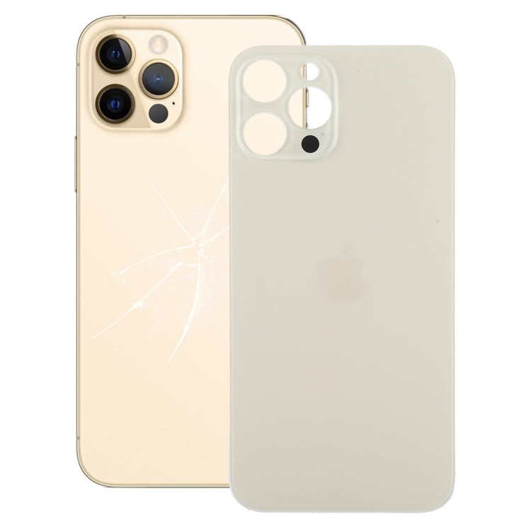 Easy Replacement Big Camera Hole Battery Back Cover for iPhone 12 Pro Max(Gold) - Back Cover by buy2fix | Online Shopping UK | buy2fix