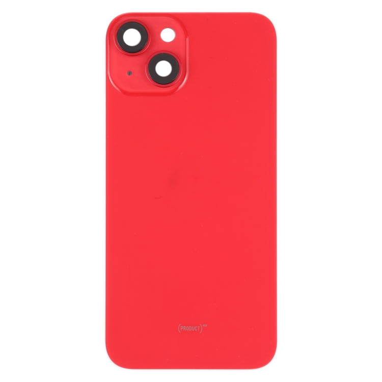 For iPhone 14 Plus Back Housing Cover with Camera Lens(Red) - Repair & Spare Parts by buy2fix | Online Shopping UK | buy2fix