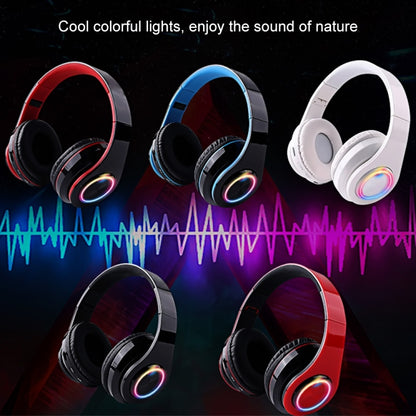 B39 Wireless Bluetooth V5.0 Headset (Black Red) - Headset & Headphone by buy2fix | Online Shopping UK | buy2fix