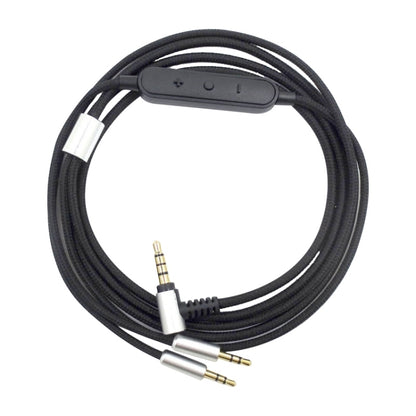 ZS0096 Wired Control Version Headphone Audio Cable for Sol Republic Master Tracks HD V8 V10 V12 X3 (Black) - Headset Accessories by buy2fix | Online Shopping UK | buy2fix