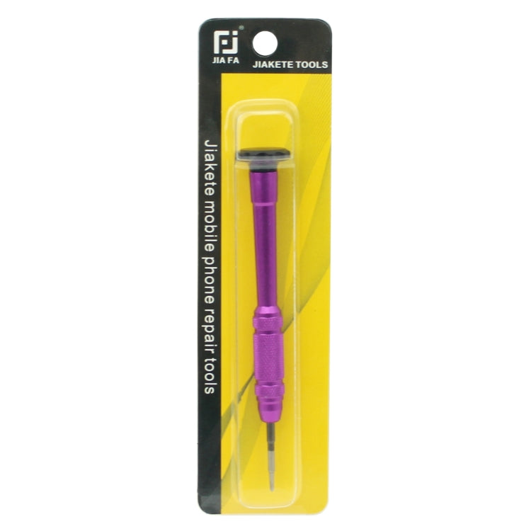 JIAFA JF-609-0.8 Pentalobe 0.8 Screwdriver for iPhone Charging Port Screws (Magenta) - Repair & Spare Parts by JIAFA | Online Shopping UK | buy2fix