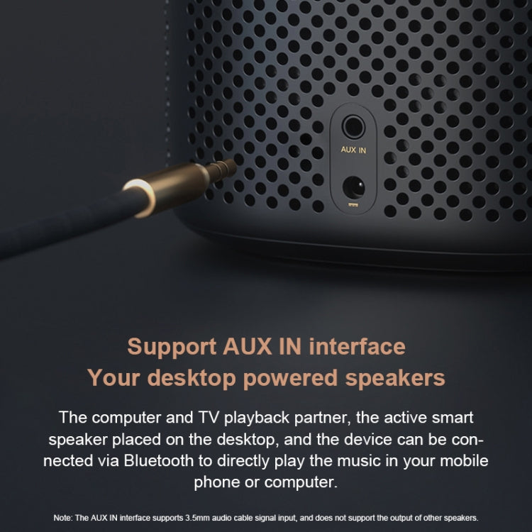 Xiaomi Xiaoai Speaker Pro with 750mL Large Sound Cavity Volume / AUX IN Wired Connection / Combo Stereo / Professional DTS Audio / Hi-Fi Audio chip / Infrared Remote Control Traditional Home Appliances / Bluetooth Mesh Gateway - Desktop Speaker by Xiaomi | Online Shopping UK | buy2fix