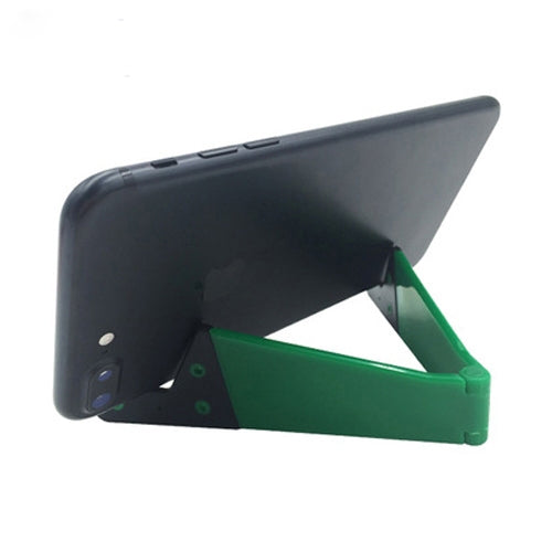 V Shape Universal Mobile Phone Tablet Bracket Holder (Green) - Desktop Holder by buy2fix | Online Shopping UK | buy2fix