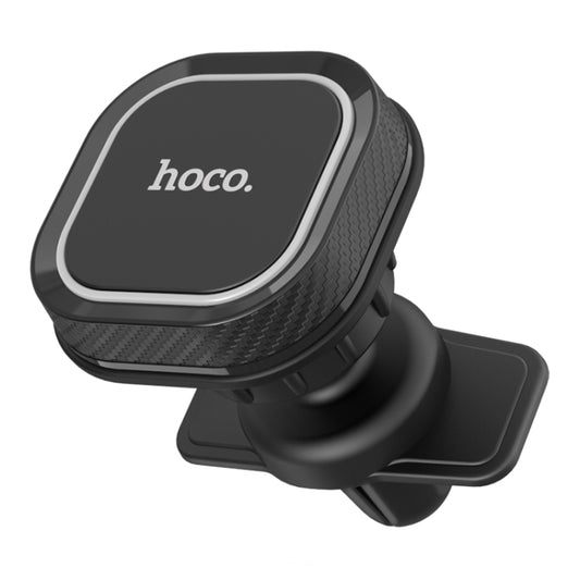 Hoco CA52 Intelligent Series Air Outlet In-car Holder (Black) - Car Holders by hoco | Online Shopping UK | buy2fix