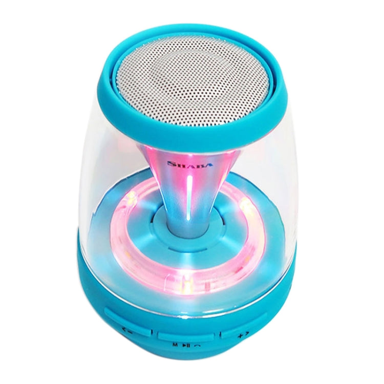 SHABA VS-18 Bluetooth 4.2 Multi-function Portable Small Magic Lamp Colorful Wireless Bluetooth Speaker (Blue) - Mini Speaker by buy2fix | Online Shopping UK | buy2fix