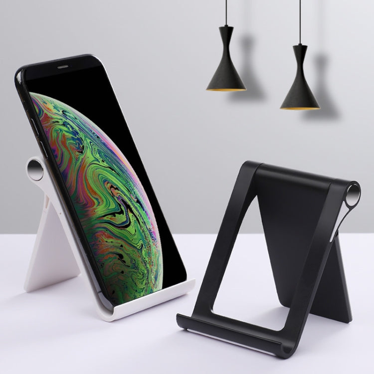 ZM-7 Universal 360-degree Rotating Matte Texture Mobile Phone / Tablet Stand Desktop Stand (White) - Desktop Holder by buy2fix | Online Shopping UK | buy2fix