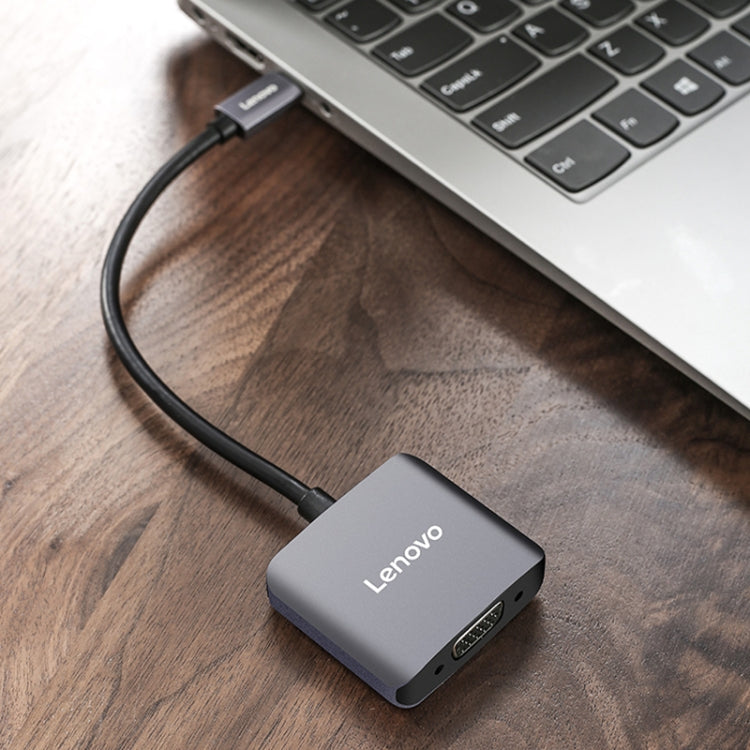 Original Lenovo C02 USB-C / Type-C to HDMI + VGA Converter - Converter by Lenovo | Online Shopping UK | buy2fix