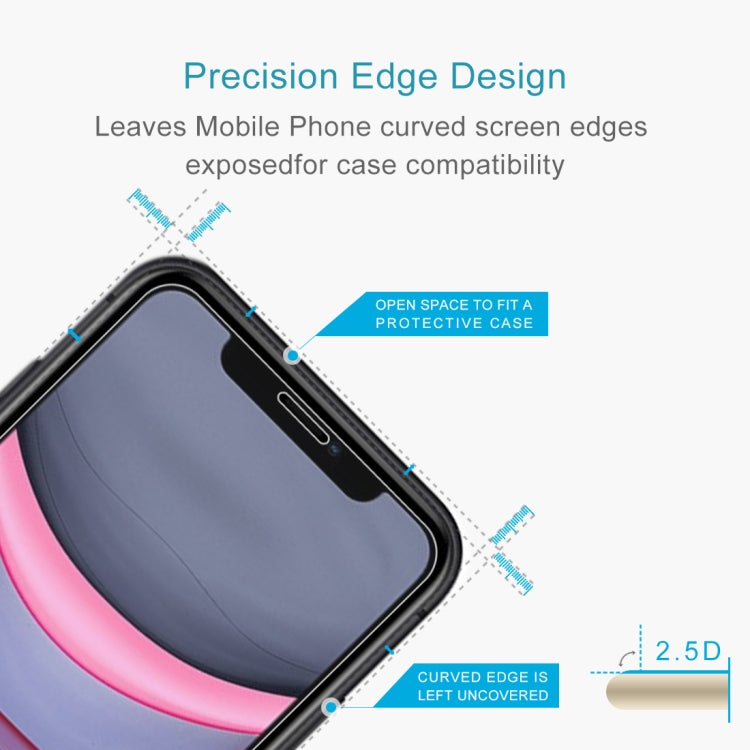 For iPhone 11 / XR 0.26mm 9H 2.5D Tempered Glass Film - Apple Accessories by DIYLooks | Online Shopping UK | buy2fix