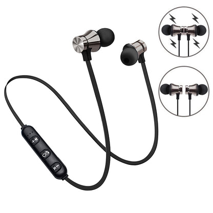 XT11 Magnetic In-Ear Wireless Bluetooth V4.2 Earphones(Tarnish) - Neck-mounted Earphone by buy2fix | Online Shopping UK | buy2fix