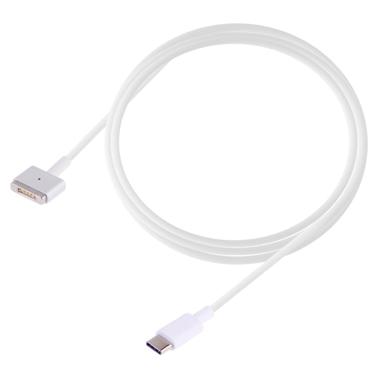 1.7m 5 Pin to USB-C / Type-C Charging Cable for Apple MacBook II(White) - Normal Style Cable by buy2fix | Online Shopping UK | buy2fix