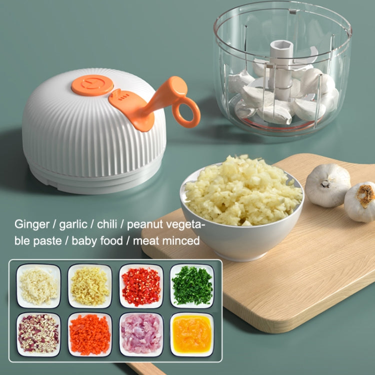 REMAX SL-BM03 Rechew Series Wireless Electric Garlic Stirrer Cordless Portable Food Processor (Green) - Stirrer & Squeezer by REMAX | Online Shopping UK | buy2fix