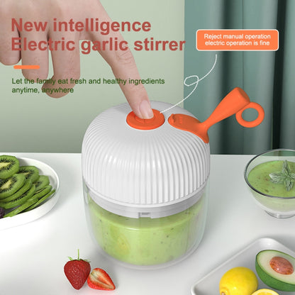 REMAX SL-BM03 Rechew Series Wireless Electric Garlic Stirrer Cordless Portable Food Processor (Green) - Stirrer & Squeezer by REMAX | Online Shopping UK | buy2fix