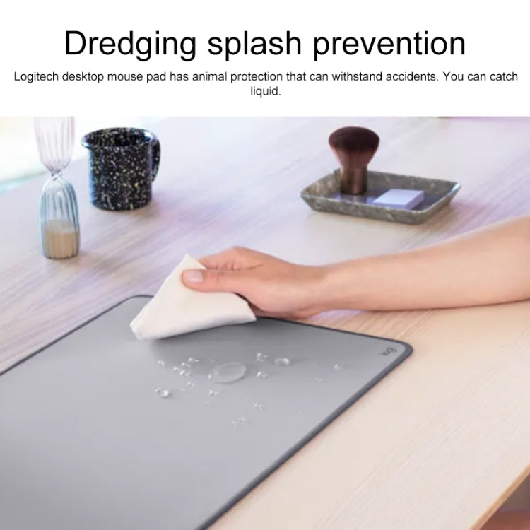 Logitech Keyboard Mouse Desk Mat Pad (Pink) - Mouse Pads by Logitech | Online Shopping UK | buy2fix