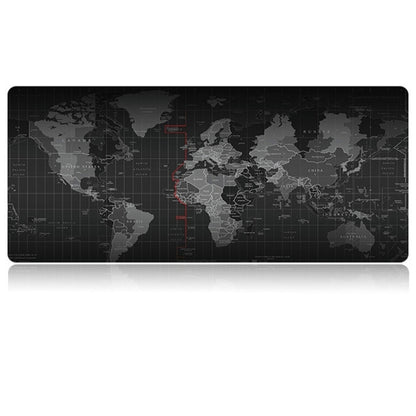 Extended Large Anti-Slip World Map Pattern Soft Rubber Smooth Cloth Surface Game Mouse Pad Keyboard Mat, Size: 80 x 30cm -  by buy2fix | Online Shopping UK | buy2fix