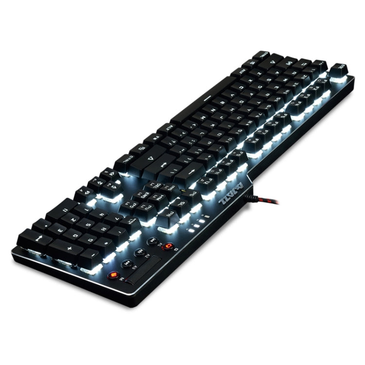 Ajazz AK35I Multimedia Knob Gaming Backlight Alloy Machinery Keyboard (Black Axis) - Wired Keyboard by Ajazz | Online Shopping UK | buy2fix