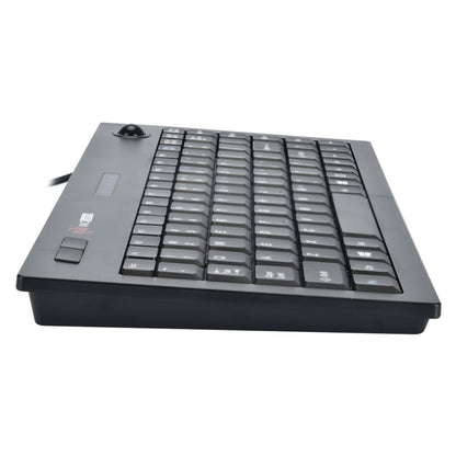 MC Saite MC-9712 Wired 88 Keys Multimedia Computer Keyboard with Trackball for Windows - Wired Keyboard by MC Saite | Online Shopping UK | buy2fix