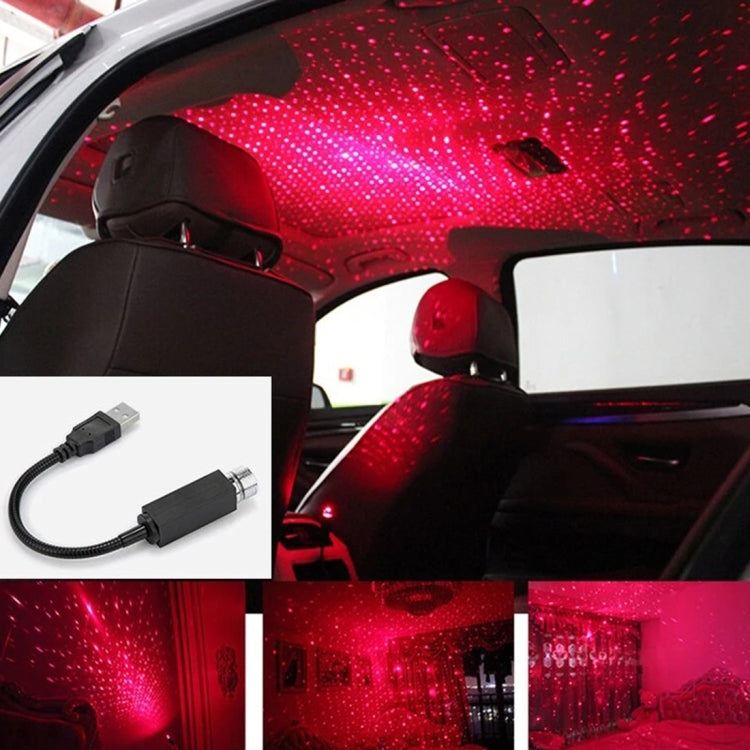 USB Interface Household and Car 360-degree Bending Atmosphere Light, Light Color: Red - Atmosphere lights by buy2fix | Online Shopping UK | buy2fix