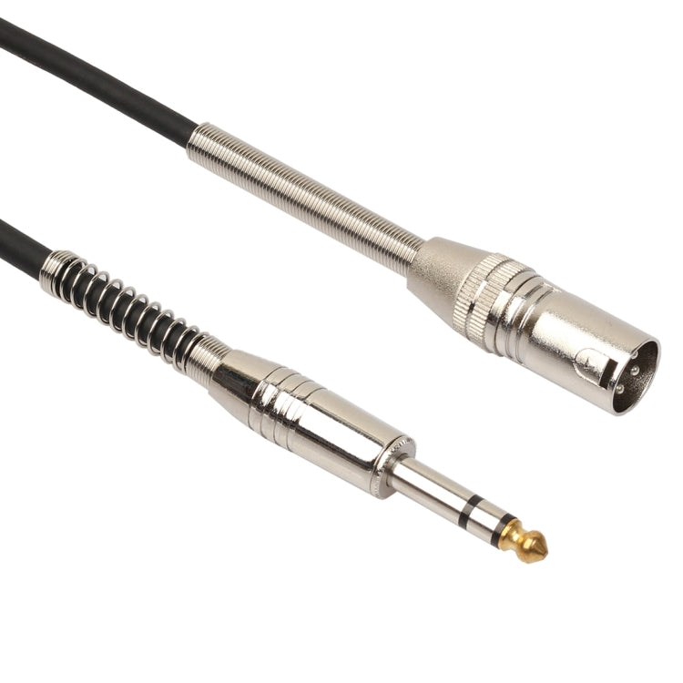 30cm XLR 3-Pin Male to 1/4 inch (6.35mm) Female Plug Stereo Microphone Audio Cord Cable - Consumer Electronics by buy2fix | Online Shopping UK | buy2fix