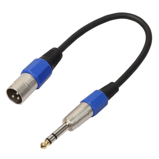 30cm XLR 3-Pin Male to 1/4 inch (6.35mm) XLR Female Plug Stereo Microphone Audio Cord Cable - Consumer Electronics by buy2fix | Online Shopping UK | buy2fix