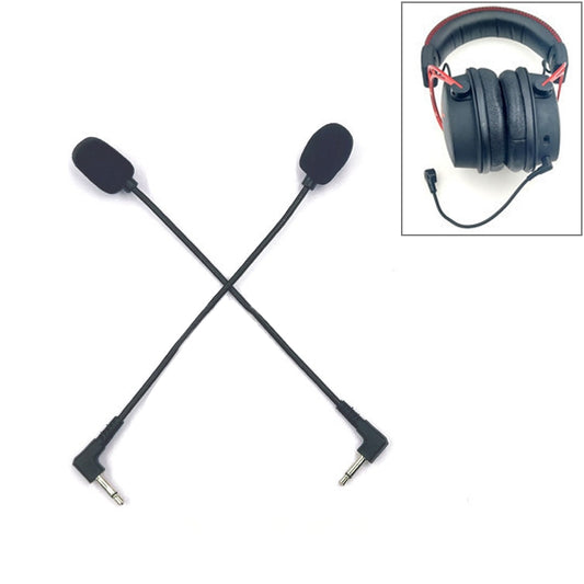 ZJ033MR-03 17cm Mono 3.5mm Angle Head Plug Gaming Headset Sound Card Live Microphone - Consumer Electronics by buy2fix | Online Shopping UK | buy2fix