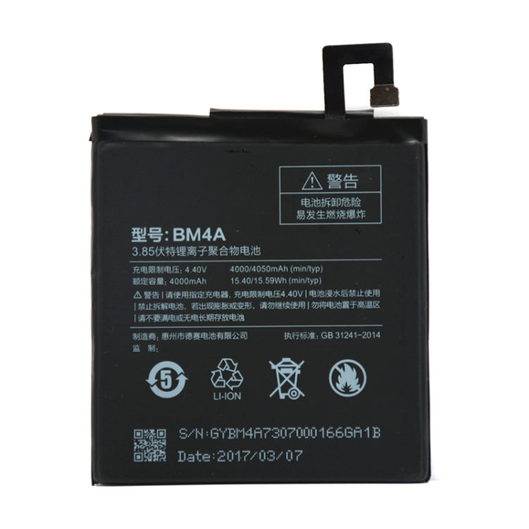 BM4A 4000mAh for Xiaomi Redmi Pro Li-Polymer Battery - For Xiaomi by buy2fix | Online Shopping UK | buy2fix