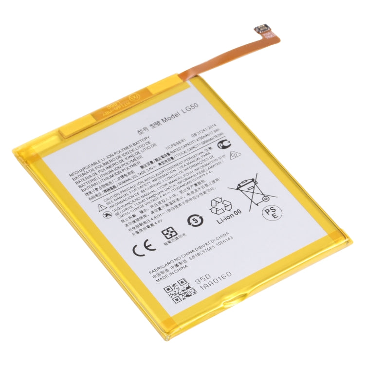 For Motorola One Fusion Plus PAKF0002IN 5000mAh Replacement Li-Polymer Battery LG50 - For Motorola by buy2fix | Online Shopping UK | buy2fix