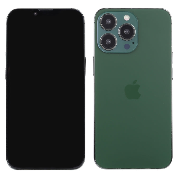 For iPhone 13 Pro Black Screen Non-Working Fake Dummy Display Model (Dark Green) - Mobile Accessories by buy2fix | Online Shopping UK | buy2fix