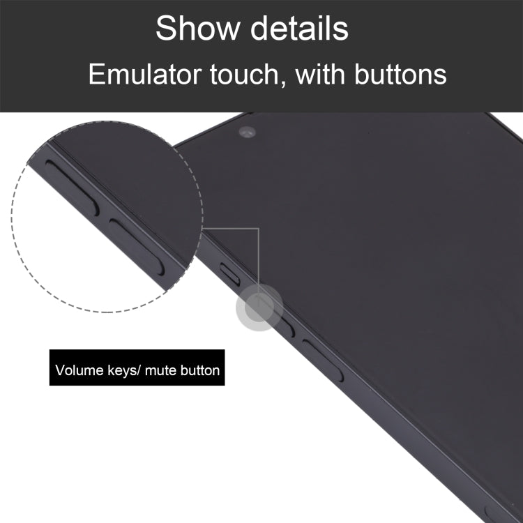 For iPhone 14 Black Screen Non-Working Fake Dummy Display Model(Midnight) - For iPhone & iPad by buy2fix | Online Shopping UK | buy2fix