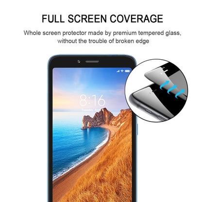 Full Glue Full Cover Screen Protector Tempered Glass film for Xiaomi Redmi 6 Pro / MI A2 lite -  by buy2fix | Online Shopping UK | buy2fix