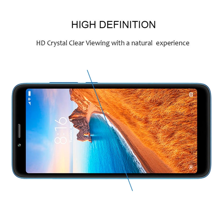 Full Glue Full Cover Screen Protector Tempered Glass film for Xiaomi Redmi 7A - Xiaomi Accessories by buy2fix | Online Shopping UK | buy2fix