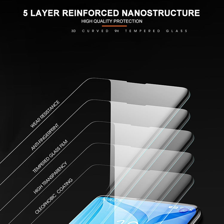 UV Liquid Curved Full Glue Tempered Glass for Huawei P30 Pro - Mobile Accessories by buy2fix | Online Shopping UK | buy2fix