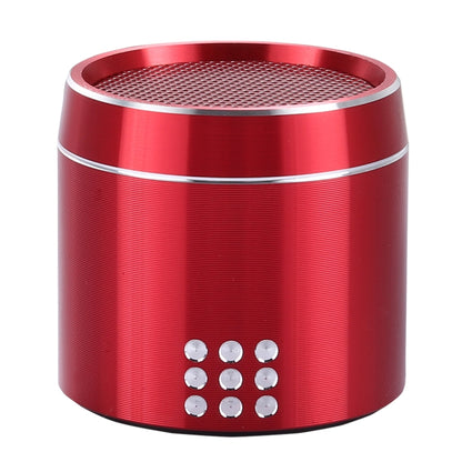 PTH-02 Portable True Wireless Stereo Mini Bluetooth Speaker with LED Indicator & Sling(Red) - Mini Speaker by buy2fix | Online Shopping UK | buy2fix