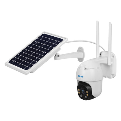 ESCAM QF130 1080P IP66 Waterproof WiFi IP Camera with Solar Panel, Support Night Vision & Motion Detection & Two Way Audio & TF Card & PTZ Control - Security by ESCAM | Online Shopping UK | buy2fix