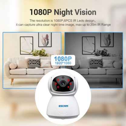 ESCAM PT201 HD 1080P Dual-band WiFi IP Camera, Support Night Vision / Motion Detection / Auto Tracking / TF Card / Two-way Audio, EU Plug - Security by ESCAM | Online Shopping UK | buy2fix