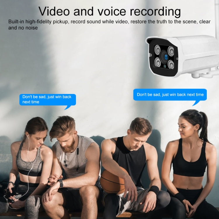 Q8 1080P HD Wireless IP Camera, Support Motion Detection & Infrared Night Vision & TF Card, US Plug - Security by buy2fix | Online Shopping UK | buy2fix