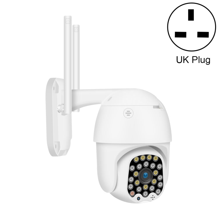 QX18 1080P HD WiFi IP Camera, Support Night Vision & Motion Detection & Two Way Audio & TF Card, UK Plug - Security by buy2fix | Online Shopping UK | buy2fix