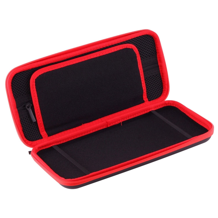 DOBE For Nintendo Switch Game Console Travel Carrying Storage Box Zipper Protective Bag Holder Shell, Size: 26.0 x 12.5 x 4.0cm(Black + Red) - Bags by DOBE | Online Shopping UK | buy2fix