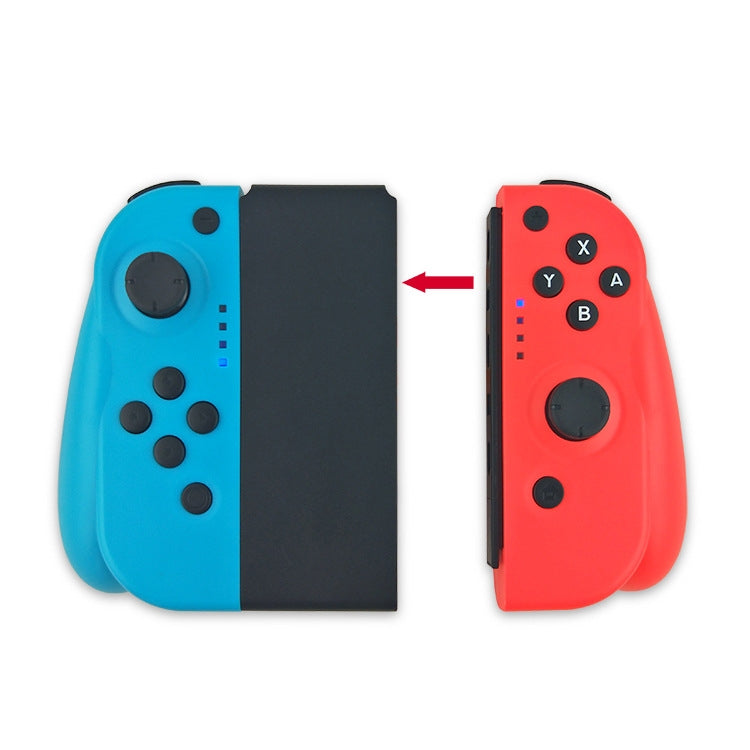 Left and Right Wireless Bluetooth Game Controller Gamepad for Switch Joy-Con(Blue + Red) - Gamepads by buy2fix | Online Shopping UK | buy2fix