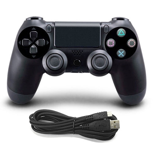 Wired Game Controller for Sony PS4(Black) - Gamepads by buy2fix | Online Shopping UK | buy2fix