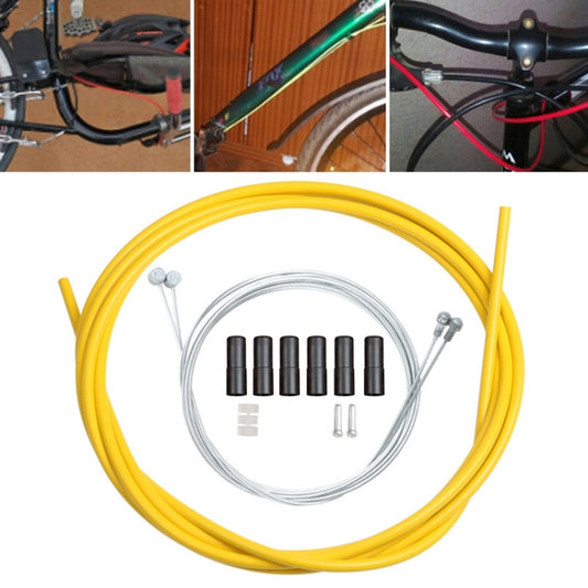 Universal Bicycle Variable Speed Cable Tube Set(Yellow) - Outdoor & Sports by buy2fix | Online Shopping UK | buy2fix